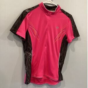 Pearl Izumi Women Cycling Jersey L Large Biking Kit Pink Select Triatholon Girly